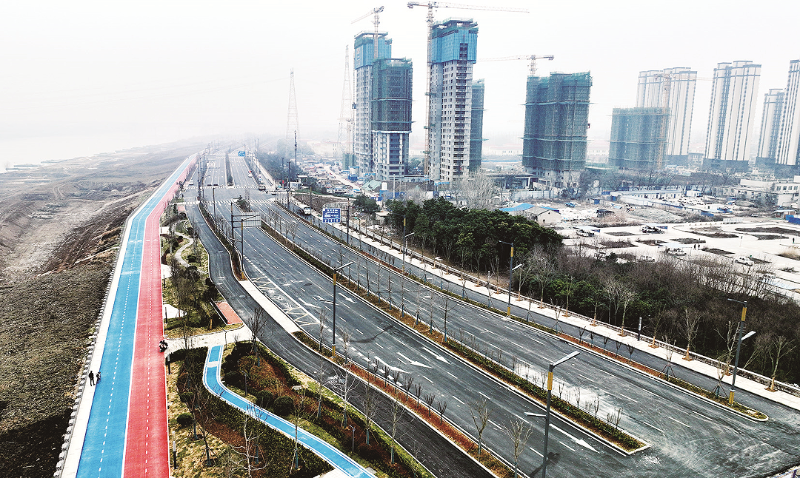 滨河南路二期今日通车